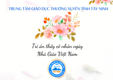 Kính gửi quý Thầy Cô nhân Ngày Nhà giáo Việt Nam năm 2023